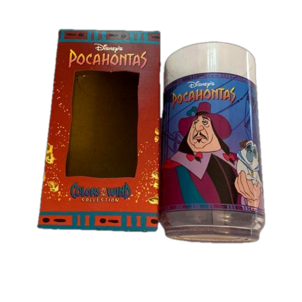 Disney Pocahontas Colors of the Wind Collection Cup Governor Ratcliffe & Percy